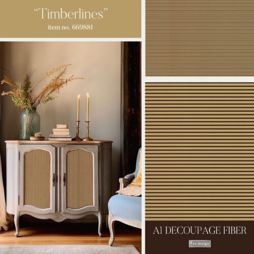 Timberlines - Papier Découpage Fibre Redesign A1 – Image 2