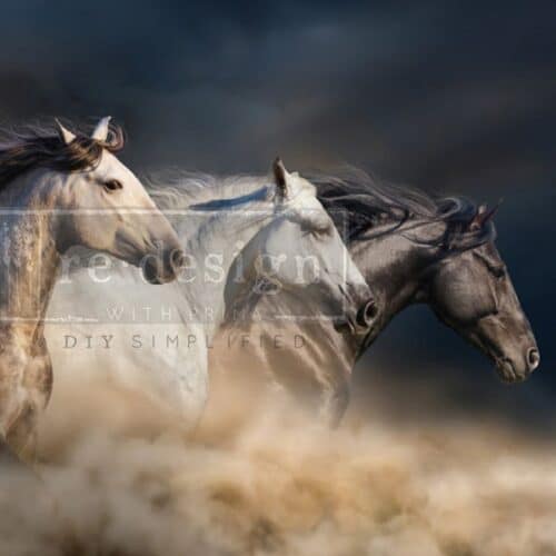 Wild Hearts Run Free - Papier Découpage Fibre Redesign A1 – Image 6