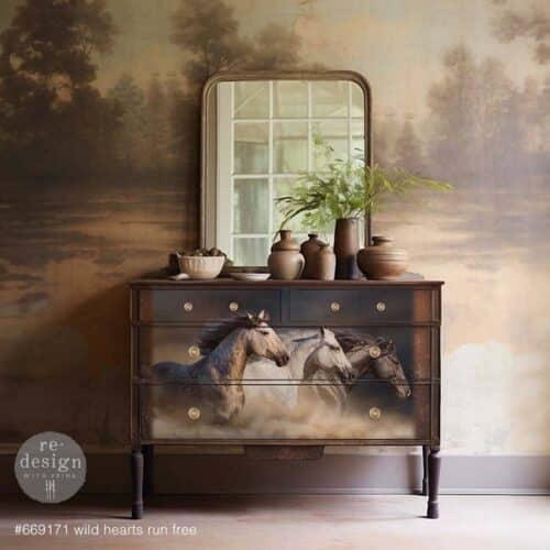 Wild Hearts Run Free - Papier Découpage Fibre Redesign A1 – Image 3