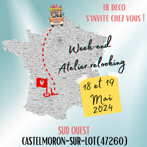 Atelier dans le Sud Ouest - les 18 et 19 Mai 2024