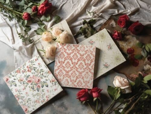 Lattice Rose - Paint Inlay IOD - Limited Edition – Image 2