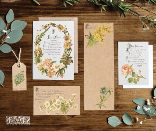 Lover of Flowers - Transfert IOD - 20x30cm – Image 5