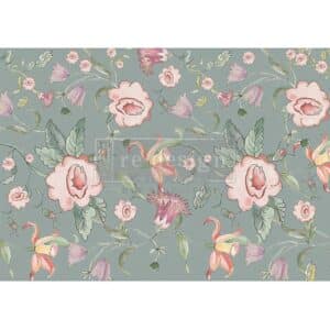 Swedish Posy – Papier découpage Fibre Redesign A1 *By Annie Sloan*