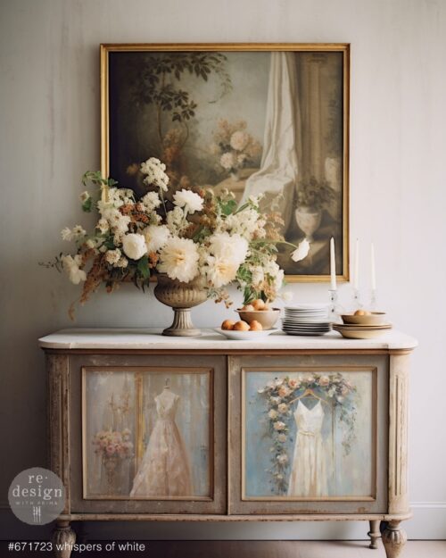 Whispers of White – Papier Tissu Redesign with Prima – Image 2