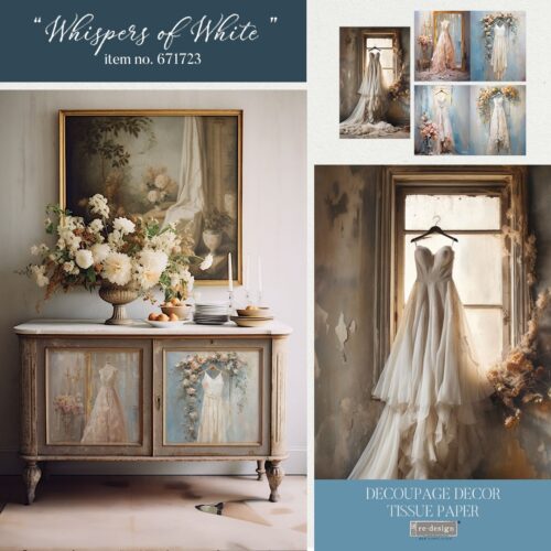 Whispers of White – Papier Tissu Redesign with Prima – Image 3