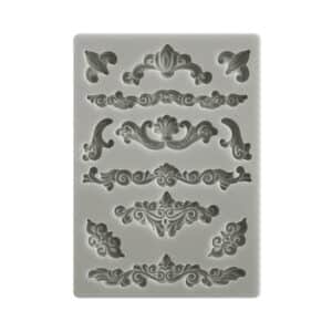 Corners and embellishments - Moule A6 Stamperia - KACM11