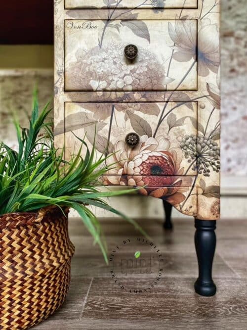 Pale Blossom MINT by Michelle - Papier Découpage – Image 6
