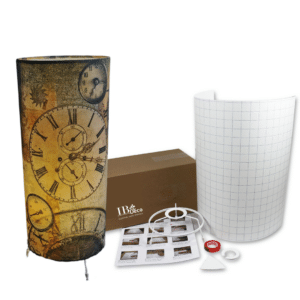 Kit lampe de table sur pied - 15 cm x 38 cm