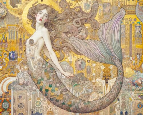 Debby's Mermaid MINT by Michelle - Papier Découpage