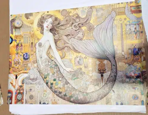 Debby's Mermaid MINT by Michelle - Papier Découpage – Image 2