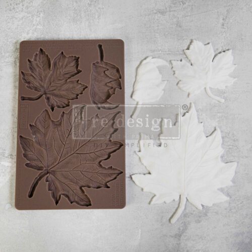 Falling Leaves Fantasy - Moule silicone Redesign with Prima - 12,70 x 20,32 cm – Image 5