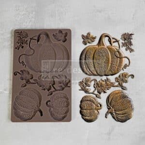 Falling for Fall - Moule silicone Redesign with Prima - 12,70 x 20,32 cm