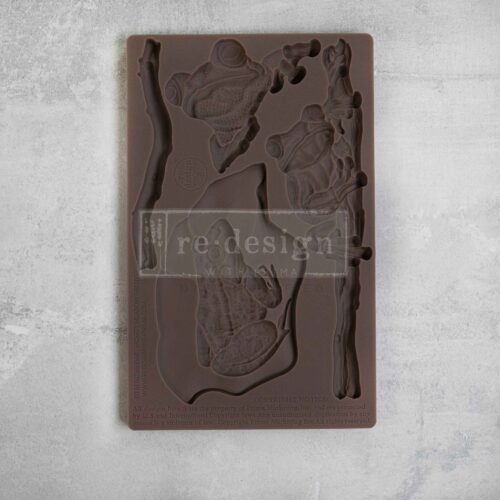Froggy Meadow Greens - Moule silicone Redesign with Prima - 12,70 x 20,32 cm – Image 5