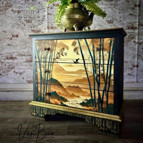 Golden Brown MINT by Michelle - Papier Découpage – Image 2