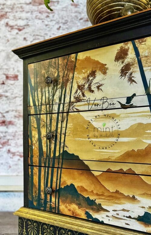 Golden Brown MINT by Michelle - Papier Découpage – Image 4