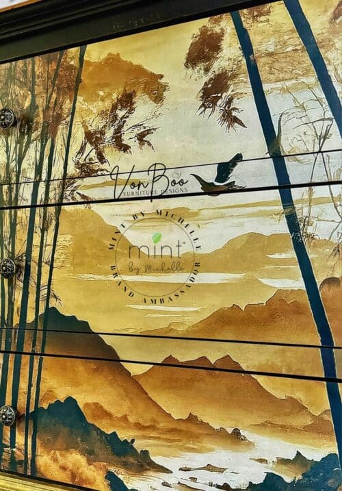 Golden Brown MINT by Michelle - Papier Découpage – Image 5