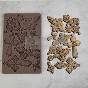 Holy Harmony - Moule silicone Redesign with Prima - 12,70 x 20,32 cm