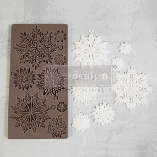 Papercraft Charms - Moule silicone Redesign with Prima - 12,70 x 25,40 cm – Image 6
