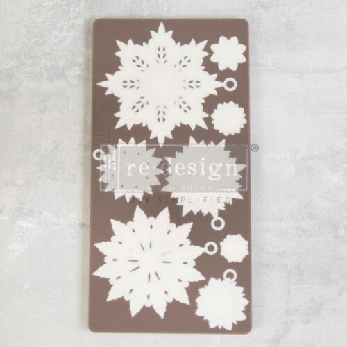 Papercraft Charms - Moule silicone Redesign with Prima - 12,70 x 25,40 cm – Image 5