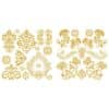 Rococo  –  Metallic Gold Foil Accent 30x30cm