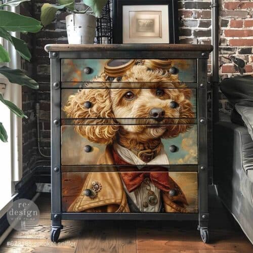 Sprocket Sniffer - Papier Découpage Fibre A1 Redesign with Prima – Image 2