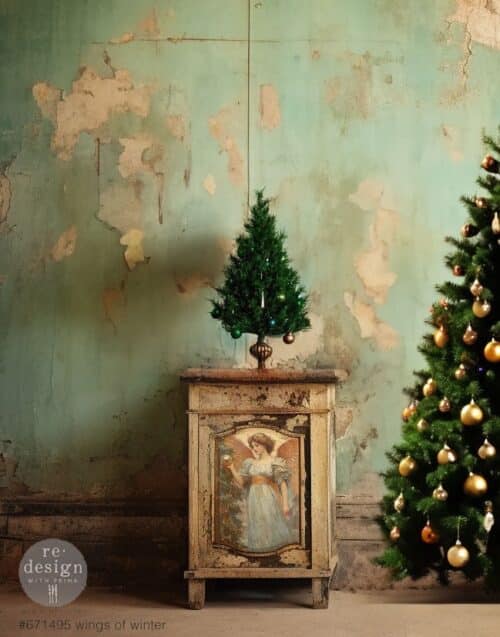 Wings of Winter – Set Papier Découpage Fibre A3 Redesign with Prima – Image 2