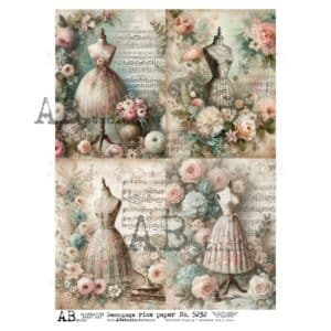 ID-5232 Papier de Riz AB Studio