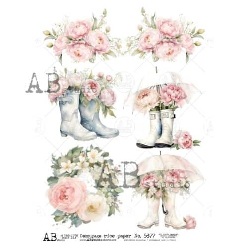 ID-5377 Papier de Riz AB Studio