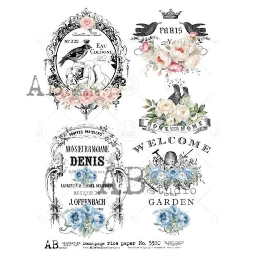 ID-5380 Papier de Riz AB Studio