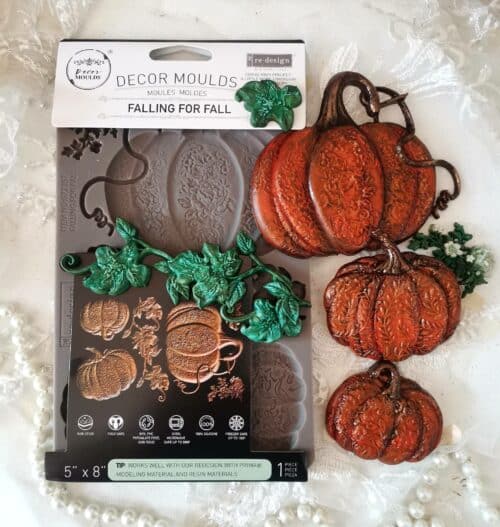 Falling for Fall - Moule silicone Redesign with Prima - 12,70 x 20,32 cm – Image 11