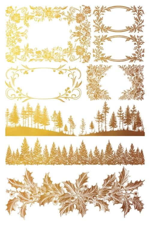 Tinsel - Gilded Transfert IOD - 20,32 x 30,48 cm Edition limitée – Image 15