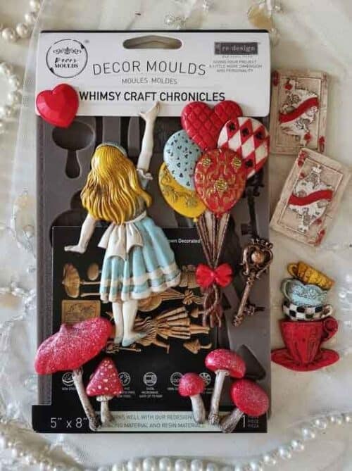 Whimsy Craft Chronicles - Moule silicone Redesign with Prima  - 12.7 x 20.32 cm - Edition limitée – Image 2