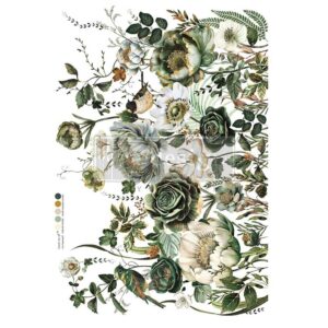 Botanical Journal - 61x89cm - Transfert
