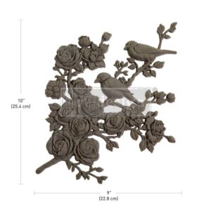Serene Perch Left (gauche) – Decor Poly (moulure décorative)