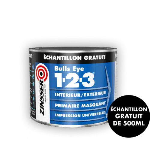 Echantillon Zinsser 123 Bulles Eye 500ml