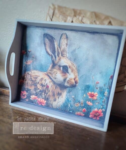 Garden Bunny Tales – Set Papier Découpage Fibre A3 Redesign with Prima – Image 4