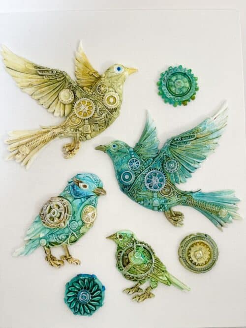 Gears of Flight - Moule silicone Redesign with Prima  - 12,70 x 25,40 cm – Image 2