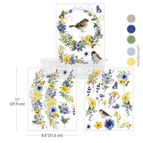 Sunlit Aviary – Middy Transfert