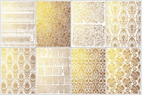 Emporium - Gilded Transfert IOD - 30,48 x 40,64 cm – Image 2