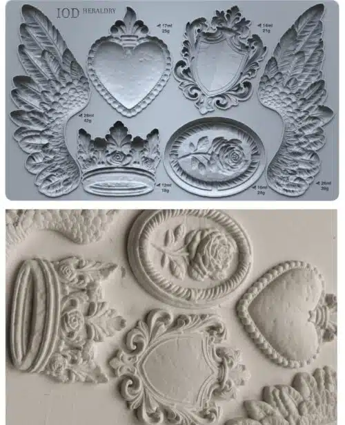 Heraldry Moule silicone IOD - 15,24 x 25,40 cm – Image 2