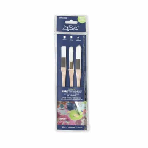 Set de Pinceaux Artist Medium Zibra