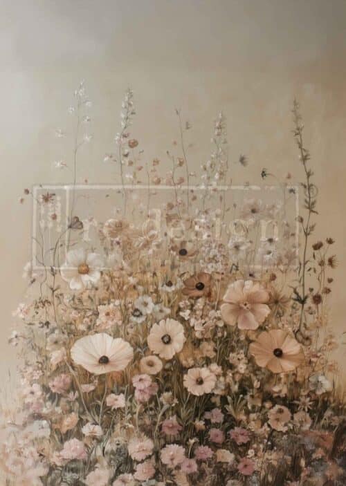 A Moment of Stillness - Papier Découpage Fibre A1 Redesign with Prima