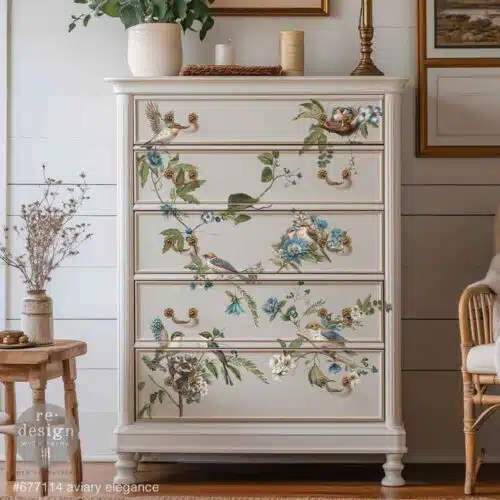 Aviary Elegance - 61x89cm - Transfert – Image 6