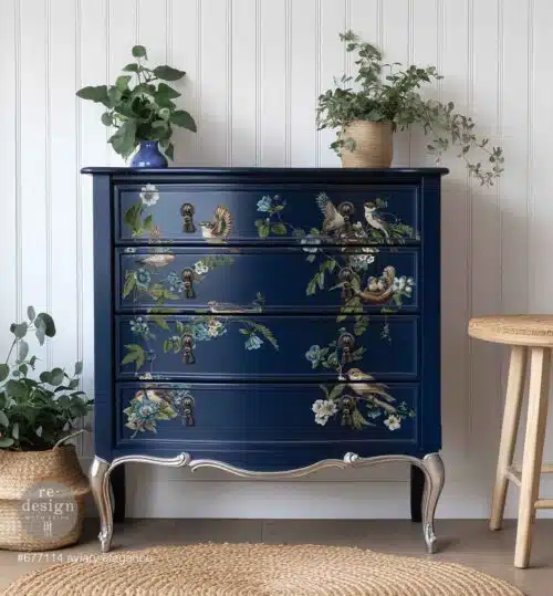Aviary Elegance - 61x89cm - Transfert – Image 3