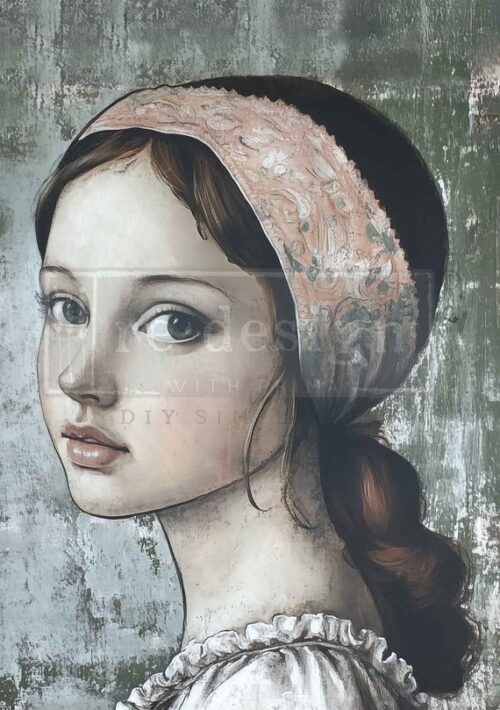 Beauty & Grace - Papier Découpage Fibre A1 Redesign with Prima
