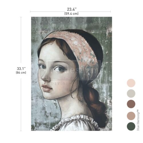 Beauty & Grace - Papier Découpage Fibre A1 Redesign with Prima – Image 2