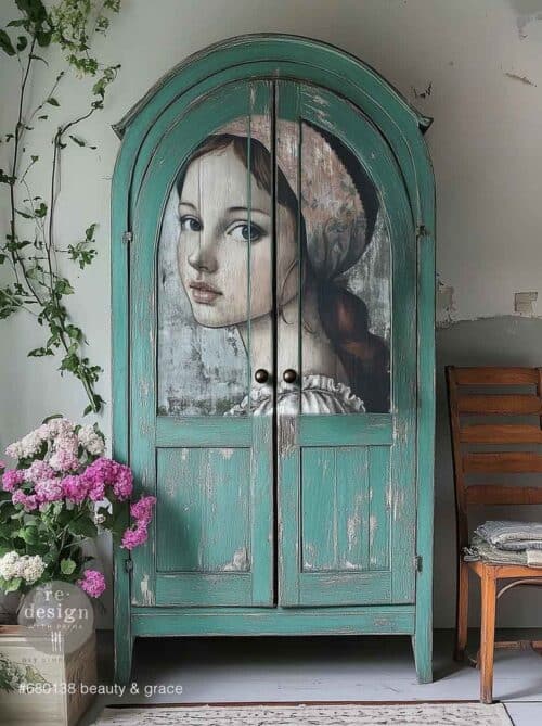 Beauty & Grace - Papier Découpage Fibre A1 Redesign with Prima – Image 3
