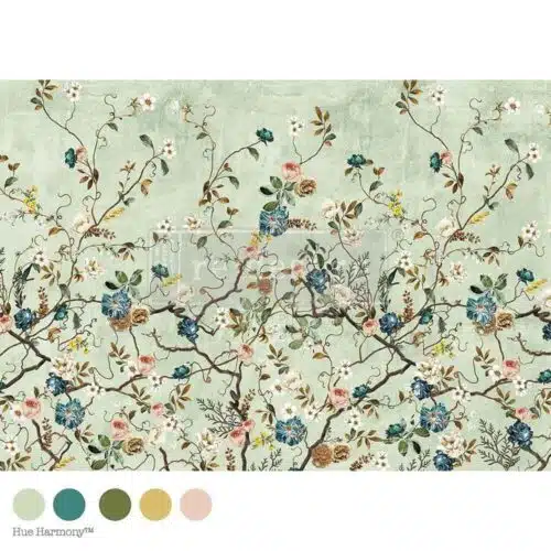 Blossom Perch - Papier Découpage Fibre A1 Redesign with Prima