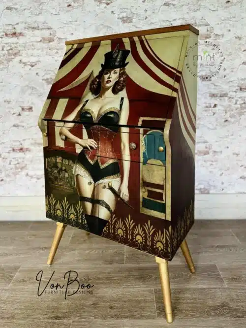 Carnival Queen MINT by Michelle - Papier Découpage – Image 4