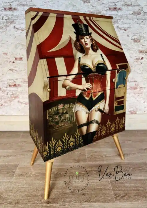 Carnival Queen MINT by Michelle - Papier Découpage – Image 5